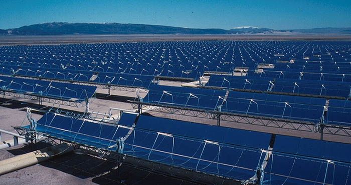 параболоцилиндрические концентраторные солнечные электростанции