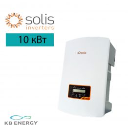 Заказать Мережевий інвертор Solis-10K-DC-4G ( 3 ФАЗИ, 2 MPPT)